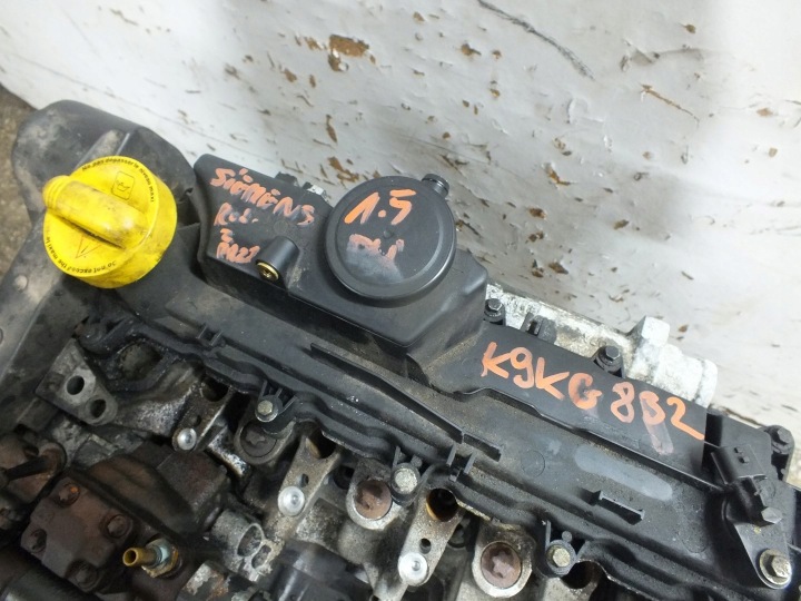 фото №9, Двигатель k9kg832 k9k832 renault megane iii 1.5 dci siemens