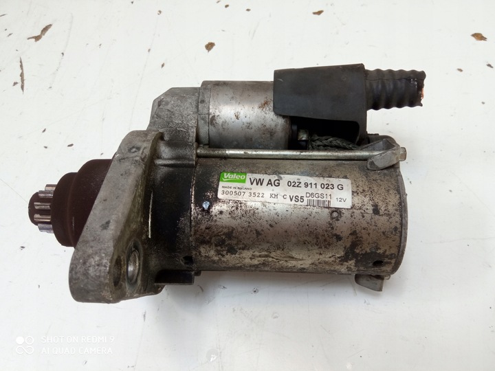 фото №1, Vw golf 5 v plus стартер 02z911023g 1.4 tsi
