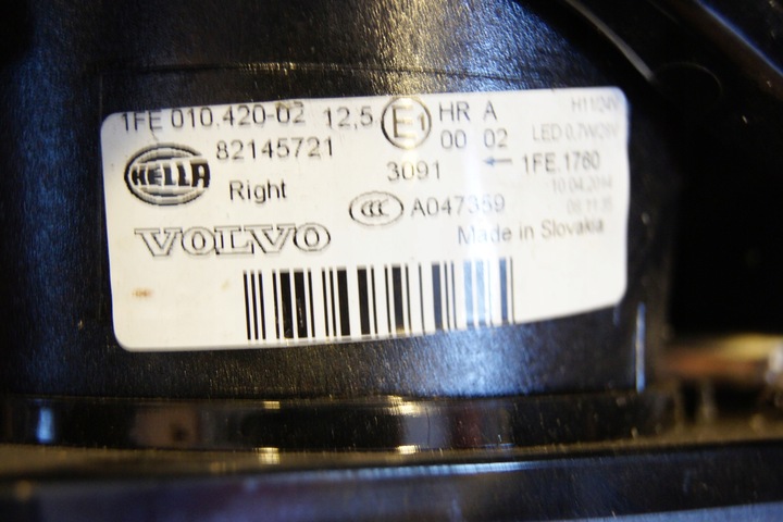 фото №7, Volvo fh4 fh5 галоген правые верхний w крыша 82145721