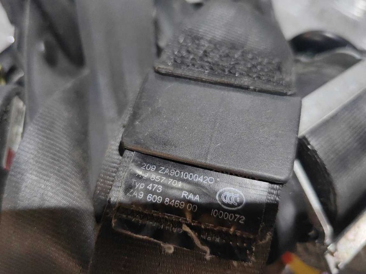 фото №5, Skoda superb ii - pas безпеки правий перед