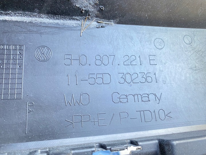 фото №13, Бампер переднє перед vw golf 8 viii 5h0 r20 5h 2020-