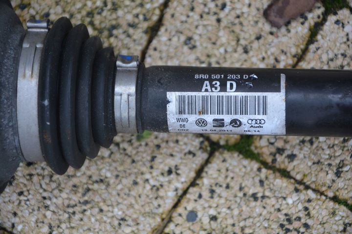 фото №6, Піввісь ліва задня audi a8 s8 a7 8r0501203d