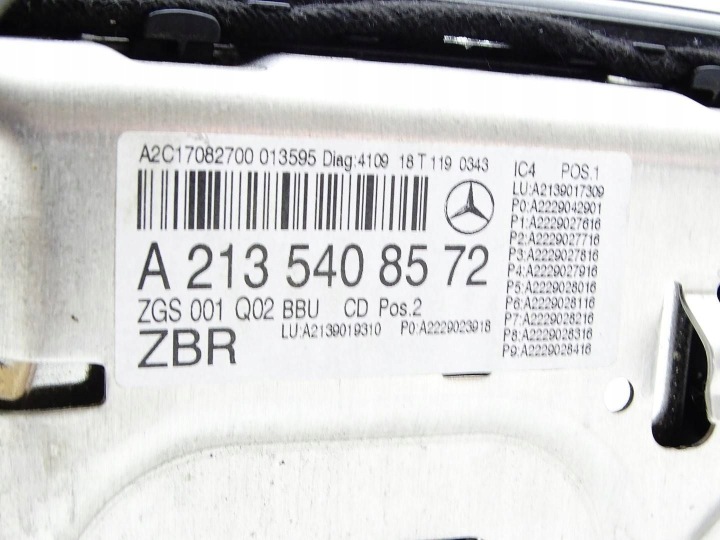 фото №11, Спідометр  спідометр навігація екран lcd широкий mercedes cls c257 a2135408572