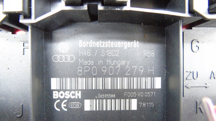 фото №4, Модуль блок управления бортовой сетью audi tt 8j 8p0907279h
