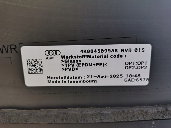 фото №5, Скло audi a6 c8 камера датчик 4k0845099ak ідеальний стан 2025 вебасто
