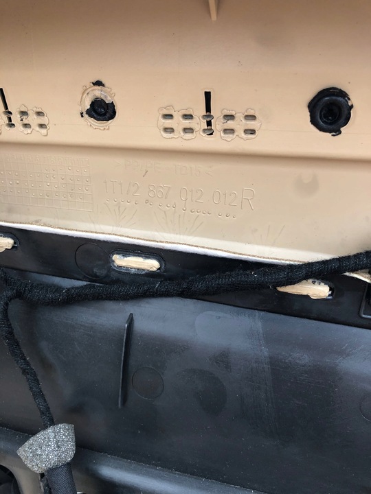 фото №14, Vw touran i обшивки tapiecerki дверь правый левый перед зад