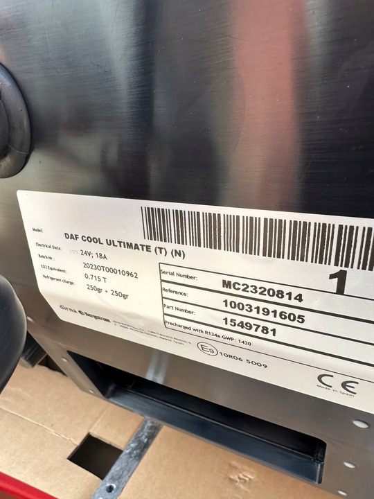 фото №6, Кондиционер габаритная trp крышная крыша daf xf xg xg+ новая