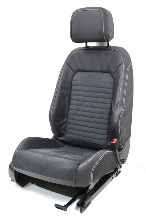 фото №11, Vw passat b8 fl універсал сидіння шкіра алькантара підігрів