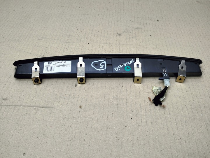 фото №10, Лампа третье свет сплав крышки opel insignia a рестайлинг 13-17 hb sedan