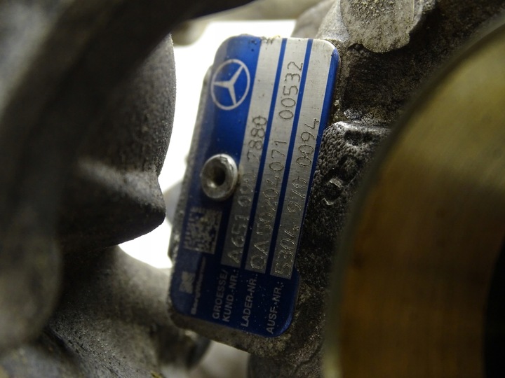 фото №12, Турбонагнетатель a6510906780 biturbo 2.2 cdi mercedes w212 w204 w207