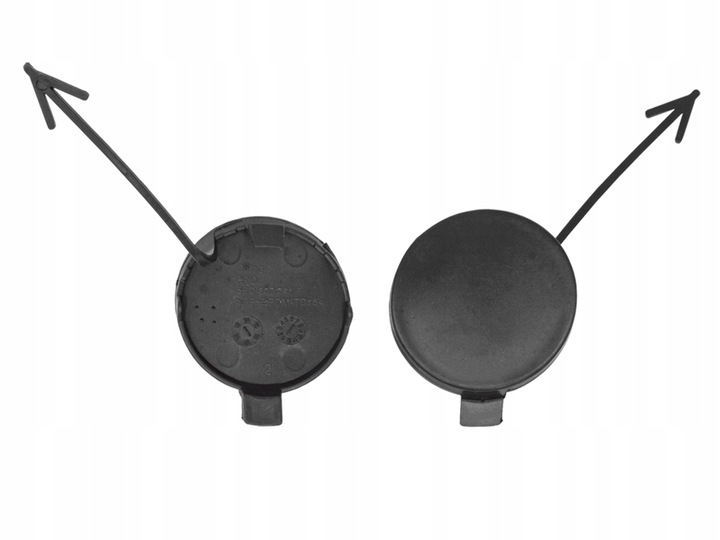 фото №1, Skoda octavia 2013-2017 заглушка фаркоп бампера 5e0807241