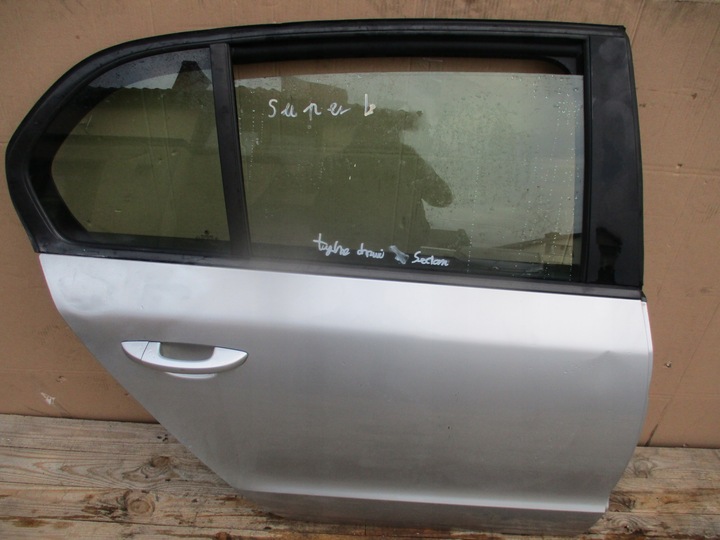 фото №1, Дверь правые зад задние skoda superb ii 2 sedan liftback