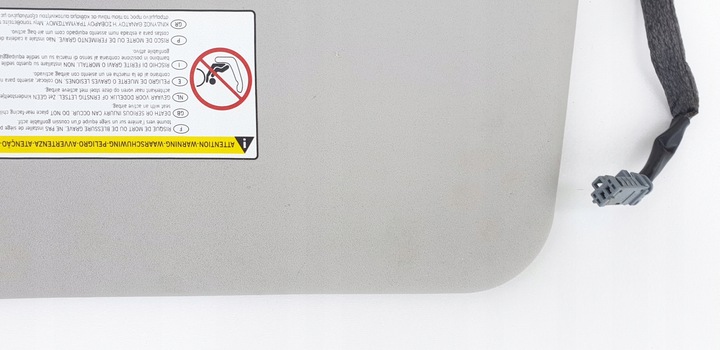 фото №12, Peugeot 207 козырёк противосолнечный защита стёкла правая