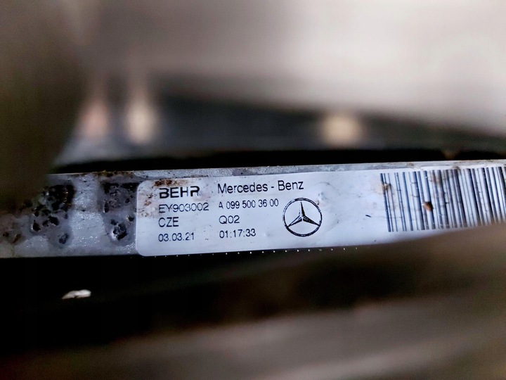 фото №15, Mercedes eqc 21r. pas переднє радіатор вентилятор балка a2936200000
