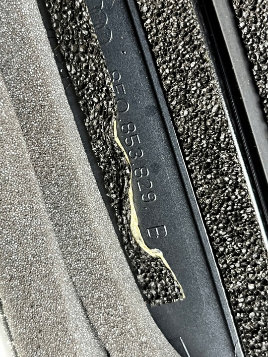 фото №12, Audi a5 8t cabrio планка планки скла праві лівий перед 8f b8 дахова