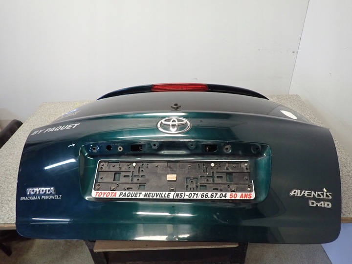 фото №11, Toyota avensis t25 универсал 03- крышка задняя стекло