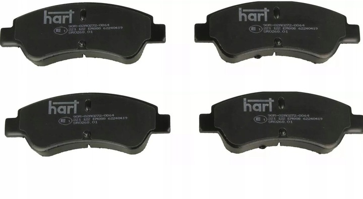 фото №3, Диски гальмівні колодки citroen c2 c3 c4 c5 ds3 перед kpl