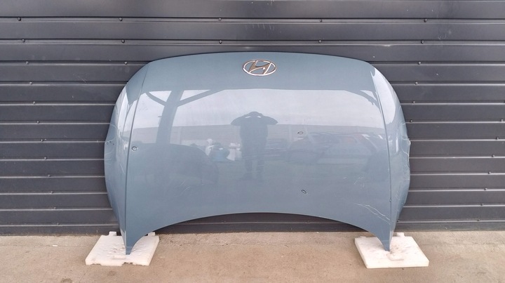 фото №1, Hyundai ioniq 5 капот крышка двигателя голубая