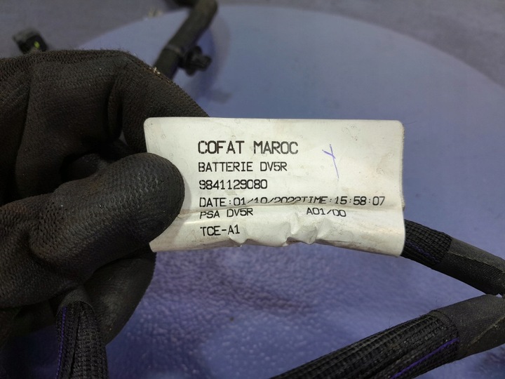 фото №5, Peugeot 208 ii 1.5 синий hdi 102 km шланг клемма плюсовая plus 9841129080