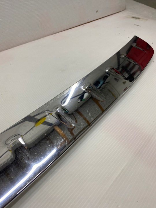 фото №3, Mercedes glb x247 хром планка na бампер задній