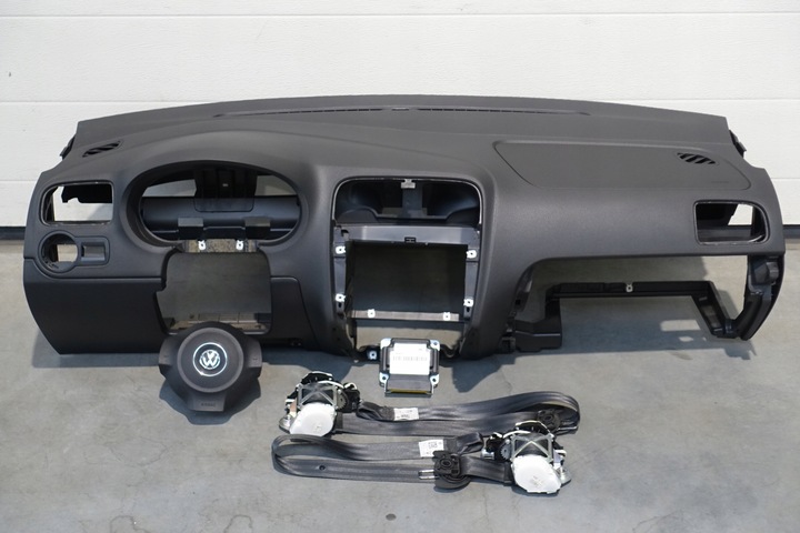 фото №1, Vw polo 6r консоль подушка безпеки датчик комплект оригінал