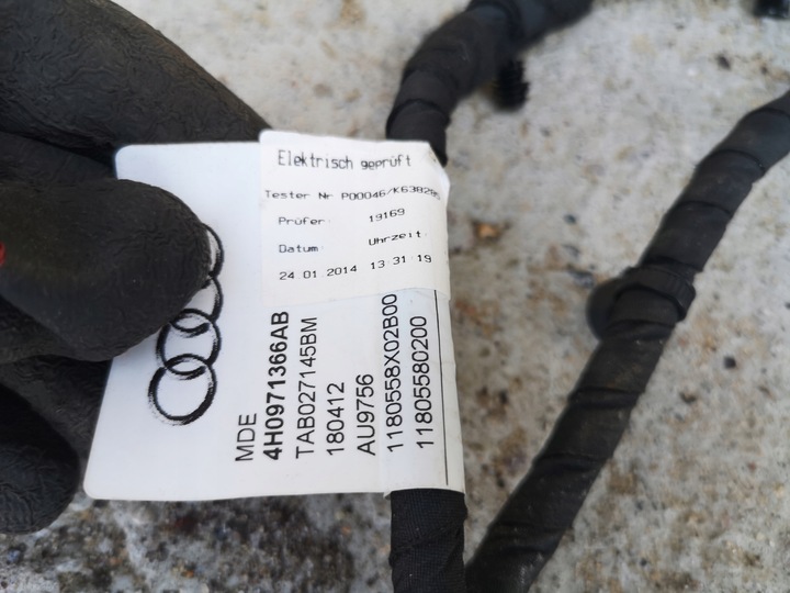 фото №5, Монітор екран mmi сидіння лівий зад audi a8 d4 4h 4h0971366ab