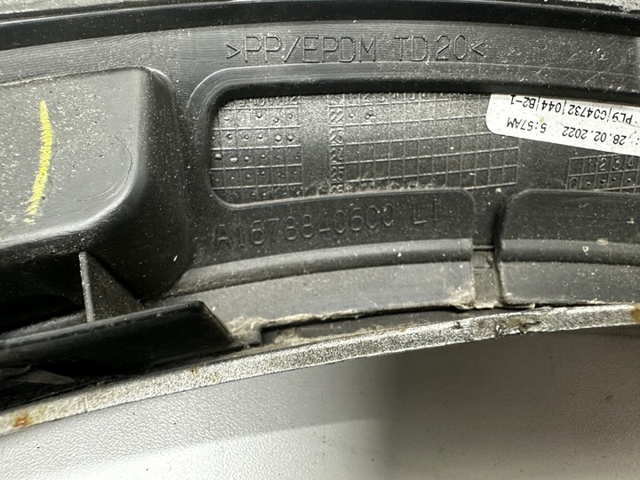 фото №8, Mercedes gle 167 amg a1678840600 планка крила ліва зад