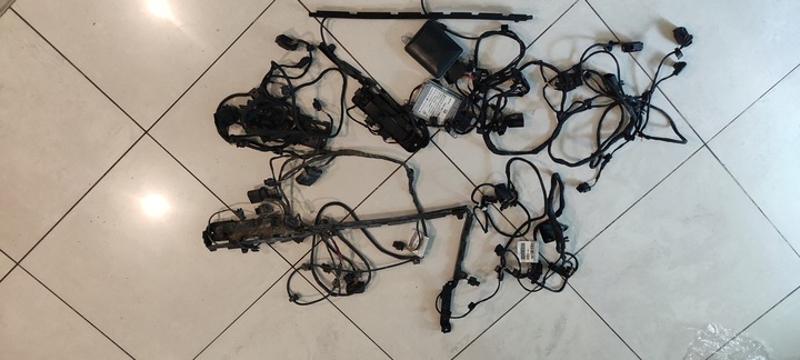 фото №1, Audi a8 4h0 d4 жгут бампера зад + радар ассистент изменения ремня 4h0907566f