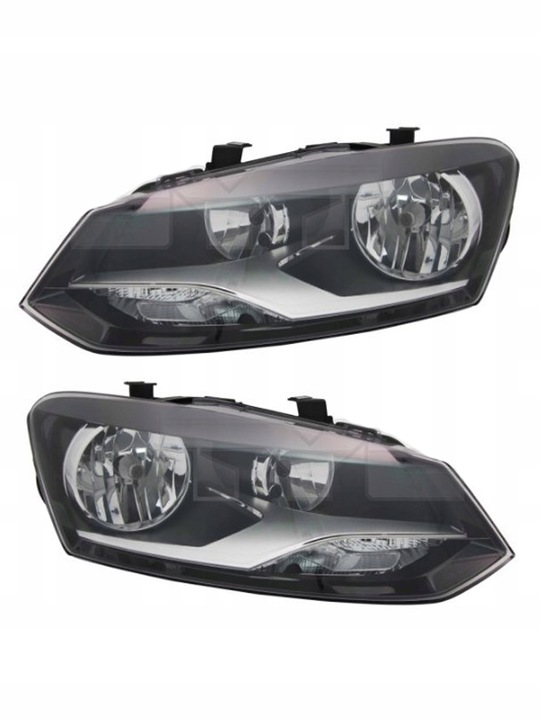 фото №1, Фары vw polo v 6c polo v 6r 09-14 комплект левая + правая