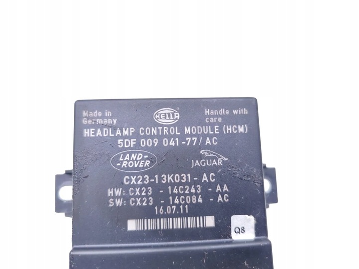 фото №7, Jaguar xf блок керування / модуль світла ксенон 3.0 d дизель 202kw 275 hp 2012