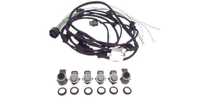 фото №1, Нова джгут бампера 6 pdc радар audi a1 82a971085c + набори + датчики