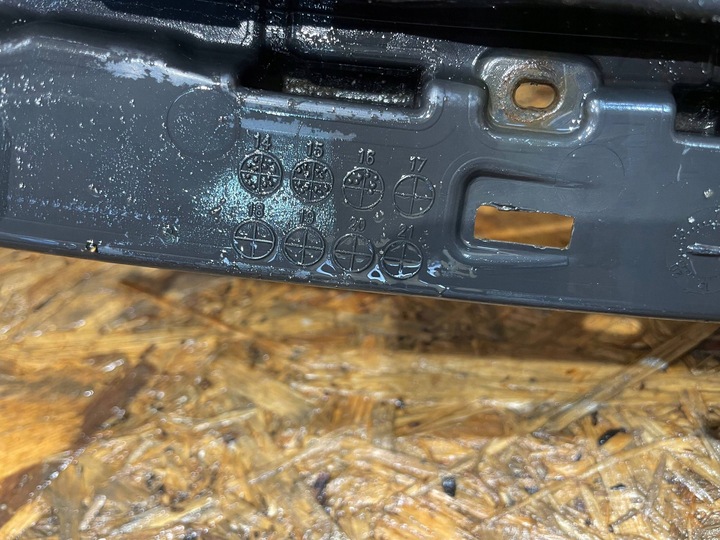 фото №12, Mazda 6 gj iii 3 рестайлінг 15-18 решітка решітка радіатора решітка середня бампера перед