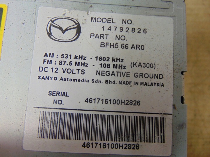 фото №10, Магнітола заводські mazda 3 bl 2009- 14792826