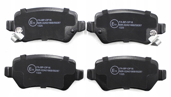 фото №2, Гальмівні колодки гальмівні зад opel astra g h combo meriva zafira kia venga