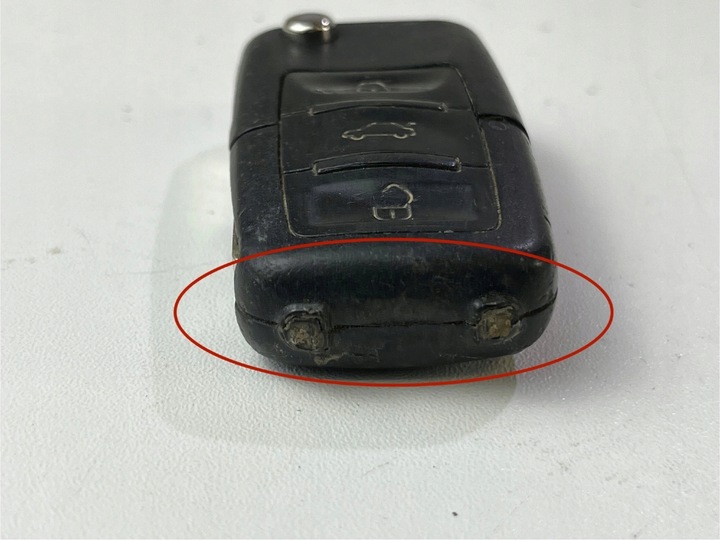 фото №3, Ключ pilot skoda octavia ii 3 кнопки