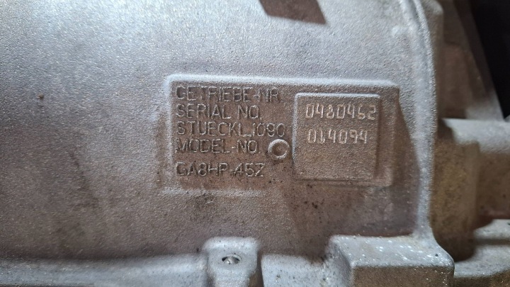 фото №9, Автоматическая кпп кпп / коробка передач ga8hp45z bmw f10 lci 2.0d n47d20c