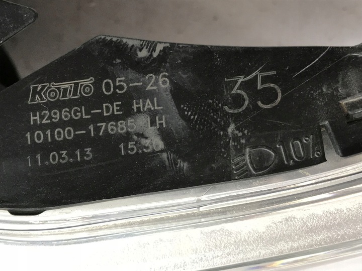 фото №10, Лампа передняя левый toyota avensis iii t27 2009-2015 10100-17685