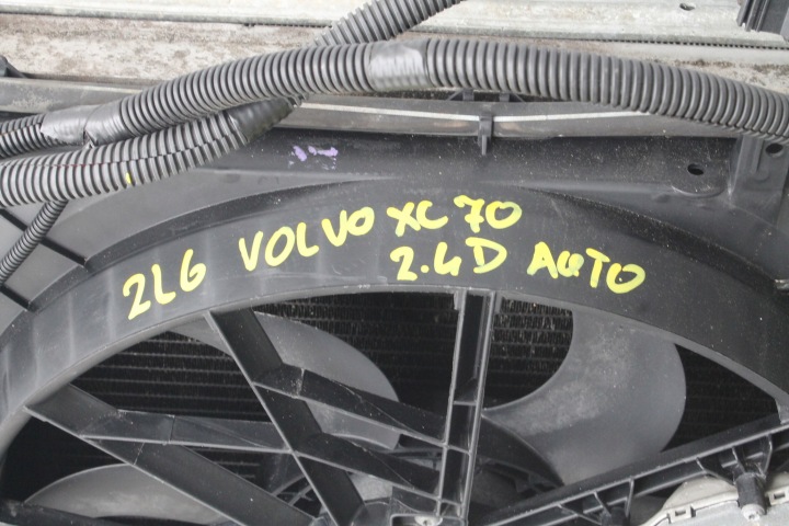 фото №10, Комплект радіатор вентилятор volvo xc70 i 2005r 2.4 дизель автомат