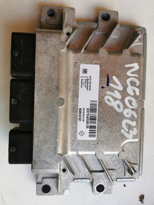 фото №1, Renault kangoo ecu 237d40261r 237d40151r a2c182463