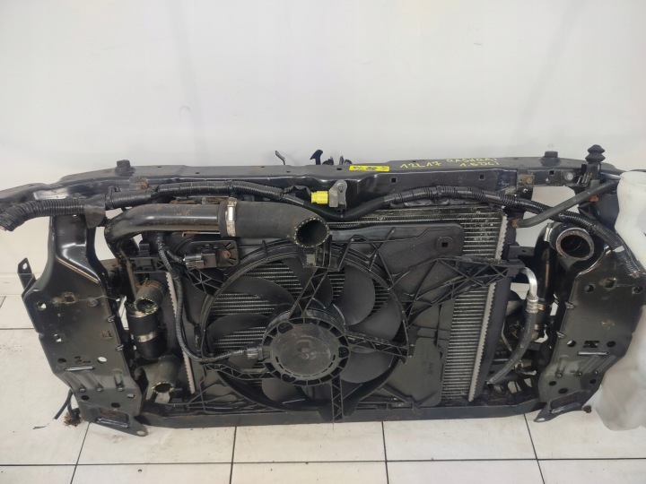 фото №8, Nissan qashqai j10 рестайлінг 09r- передня панель радіатор комплект 1.5 dci