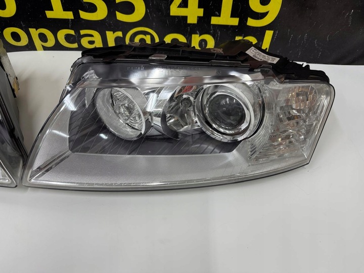 фото №6, Audi a8 d3 рестайлинг лампы bi ксенон led комплект 4e0941003bf 4e0941004bf