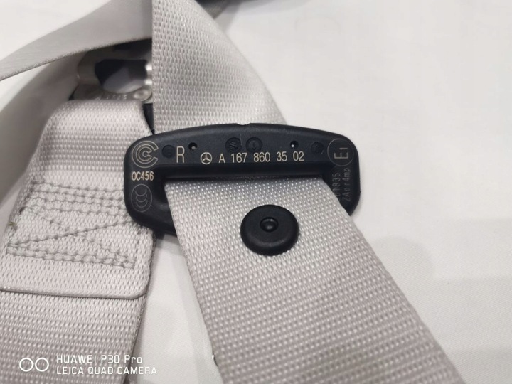 фото №6, Mercedes gle w167 новый модель передние ремни серый европа a1678603502