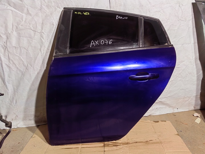 фото №1, Двері лівий зад fiat bravo ii 07-14 vr487