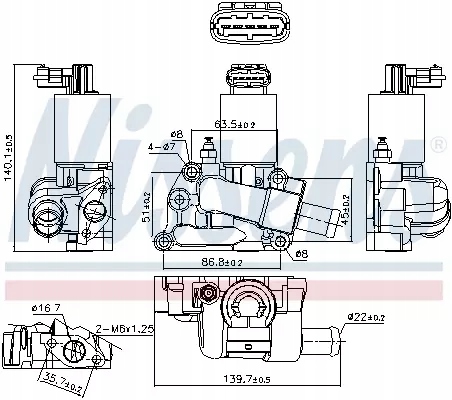 фото №8, Nissens клапан egr 98227