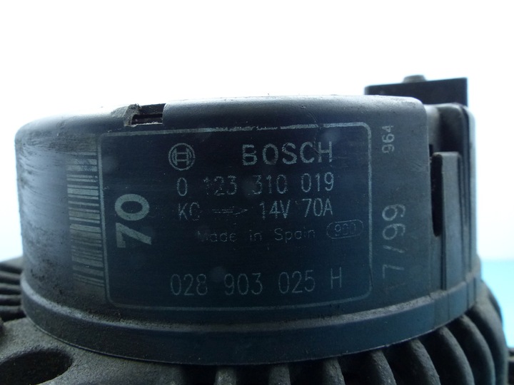 фото №6, Тест генератор seat ibiza ii 0123310019 1.6 75km