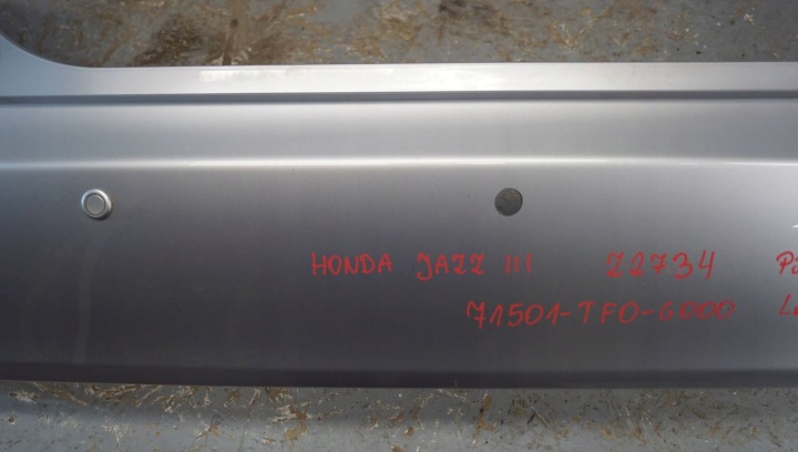 фото №6, Honda jazz iii бампер задній  pdc z2734