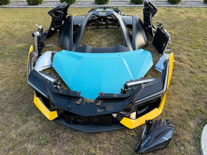 фото №13, Lamborghini ревуэльто перед зад капот бампер лампы 47b