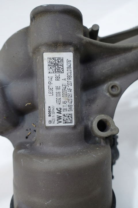 фото №11, Трансмиссия рулевая рейка vw golf viii leon iv a3 8y