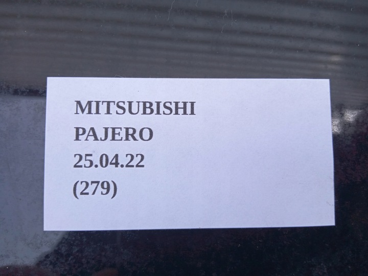 фото №5, Стекло дверь правый зад mitsubishi pajero sport ii