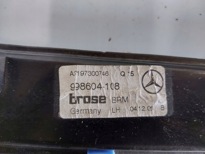 фото №7, Mercedes cls c219 07r стеклоподъемник правый зад a2197300746 a2198200542